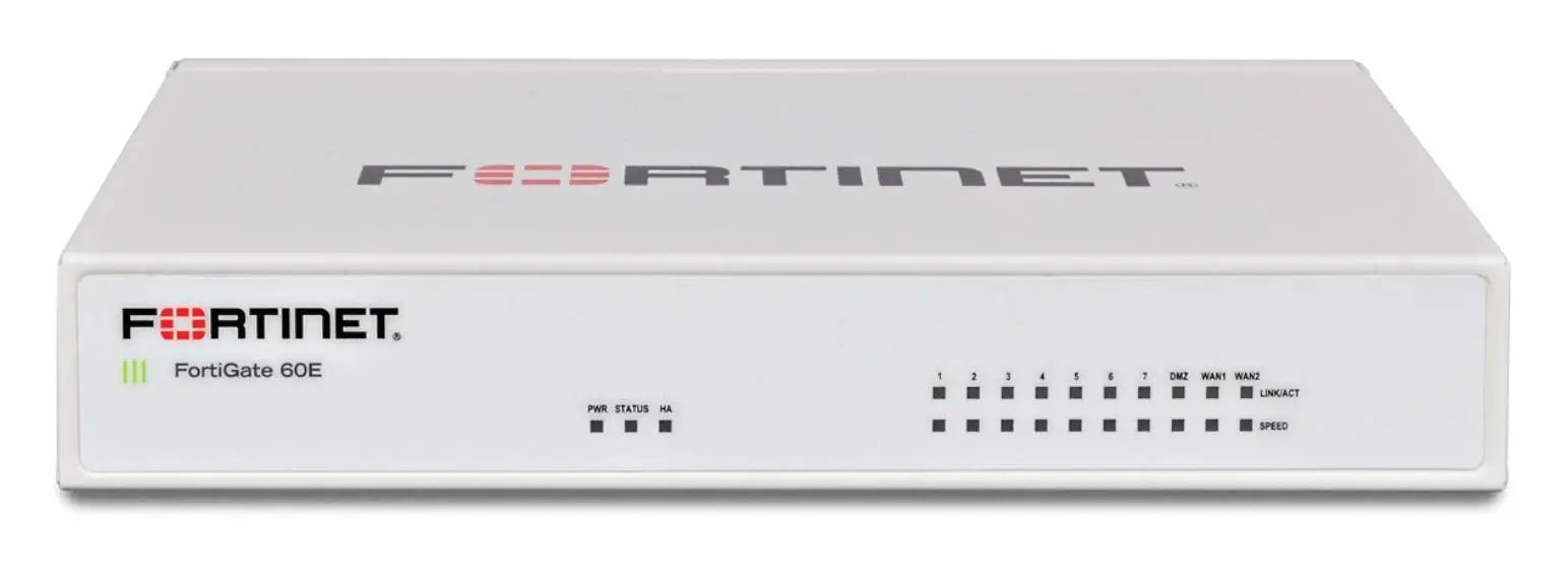 Межсетевой экран FORTINET FortiGate 60E - FG-60E Межсетевой экран FORTINET FortiGate 60E - FG-60E